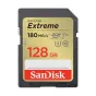 Atmiņas kartes - SANDISK EXTREME SDXC 128 GB 180/90 MB/s UHS-I U3 memory card (SDSDXVA-128G-GNCIN) - perc šodien Master Foto veikalā un ar piegādi Profesionāļu labākā izvēle
