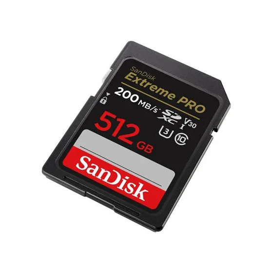 Micro Sd Card Sandisk Extreme PRO SD 512GB Memory Card SDSDXXD