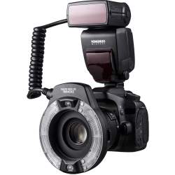 Kameras zibspuldzes - Yongnuo YN-14EX II TTL Macro Ring Flash Kit for Canon - perc šodien veikalā un ar piegādi