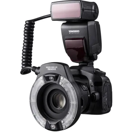 Yongnuo YN-14EX II TTL makro zibspuldzes komplekts Canon