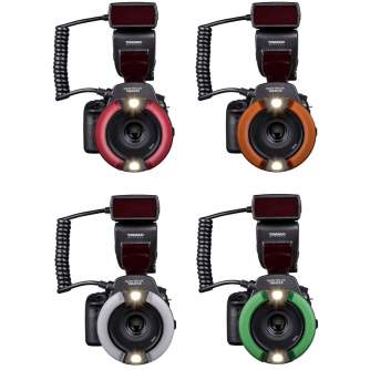 Flashes On Camera Lights - Yongnuo YN-14EX II TTL Macro Ring Flash Kit for Canon - buy today in store and with delivery