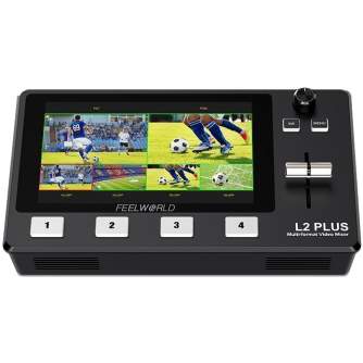 Video mixer - Feelworld L2 Plus HDMI Live Stream Switcher with 5.5 inch LCD Monitor L2 PLUS - быстрый заказ от производителя