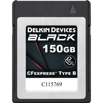 Vairs neražo - DELKIN CFEXPRESS BLACK R1725/W1530 150GB DCFXBBLK150