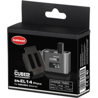 Kameras bateriju lādētāji - HÄHNEL PROCUBE 2 PLATE FOR NIKON EN-EL14 BATTERY 1000 582.6 - ātri pasūtīt no ražotāja