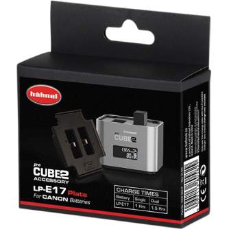 Chargers for Camera Batteries - HÄHNEL PROCUBE 2 PLATE FOR CANON LP-E17 BATTERY 1000 582.8 - quick order from manufacturer