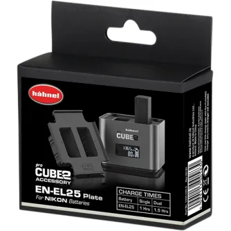 Kameras bateriju lādētāji - HÄHNEL PROCUBE 2 PLATE FOR NIKON EN-EL25 BATTERY 1000 583.0 - ātri pasūtīt no ražotāja