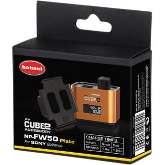 Kameras bateriju lādētāji - HÄHNEL PROCUBE 2 PLATE FOR SONY NP-FW50 BATTERY 1000 582.1 - ātri pasūtīt no ražotāja