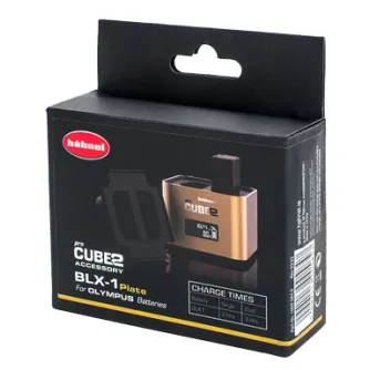 Kameras bateriju lādētāji - HÄHNEL PROCUBE 2 PLATE FOR OLYMPUS BLX-1 BATTERY 1000 584.0 - ātri pasūtīt no ražotāja
