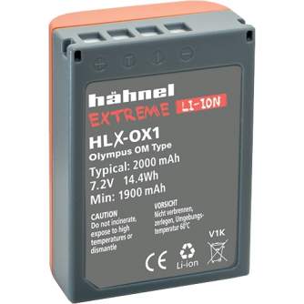 Camera Batteries - HÄHNEL BATTERY EXTREME OLYMPUS HLX OX1 1000 149.5 - quick order from manufacturer