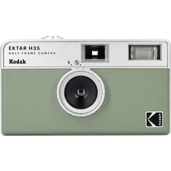 Filmu kameras - KODAK EKTAR H35 FILM CAMERA SAGE RK0103 - купить сегодня в магазине и с доставкой