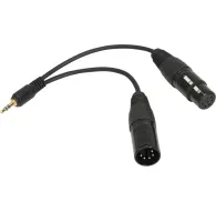 Accessories for studio lights - NANLITE DMX ADAPTER CABLE WITH 3.5MM CB-DMX-3.5C-1/2 - quick order from manufacturerAccessories for studio lights - NANLITE DMX ADAPTER CABLE WITH 3.5MM CB-DMX-3.5C-1/2 - quick order from manufacturer