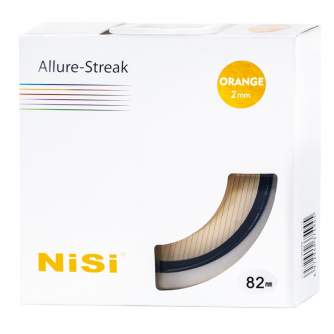 Цветные фильтры - NISI FILTER ALLURE STREAK ORANGE 2MM 82MM AS ORANGE 2MM 82MM - быстрый заказ от производителя