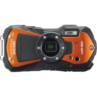 Compact Cameras - RICOH/PENTAX RICOH WG 80 ORANGE 3127 - quick order from manufacturer