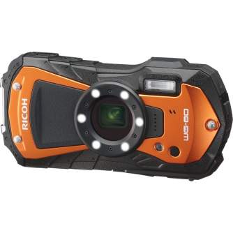 Kompaktkameras - RICOH/PENTAX RICOH WG 80 ORANGE 3127 - ātri pasūtīt no ražotāja