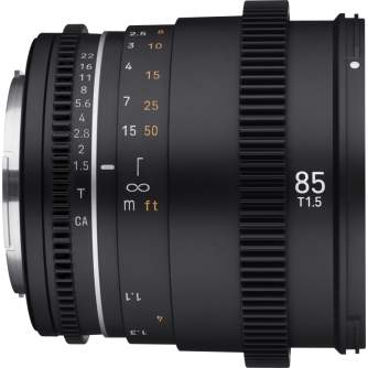 CINEMA видео объективы - SAMYANG 85MM T1.5 VDSLR MK2 CANON RF F1311213101 - быстрый заказ от производителя