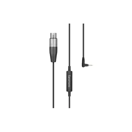SARAMONIC SR-XLR35 (CONNECT MICROPHONE WITH XLR OUPUT TO CAMERA/PHONE 3.5MM AUDIO INPUT) SR-XLR35