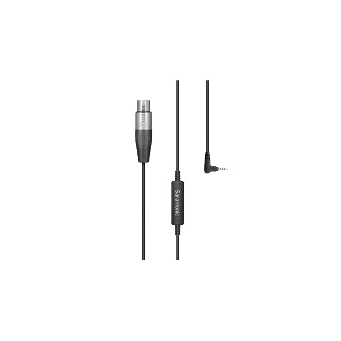 Аудио кабели, адаптеры - SARAMONIC SR-XLR35 (CONNECT MICROPHONE WITH XLR OUPUT TO CAMERA/PHONE 3.5MM AUDIO INPUT) SR-XLR35 - быс