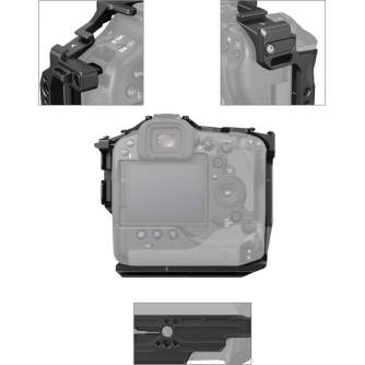 Ietvars kameram CAGE - SMALLRIG 3884 CAGE FOR CANON EOS R3 3884 - ātri pasūtīt no ražotāja