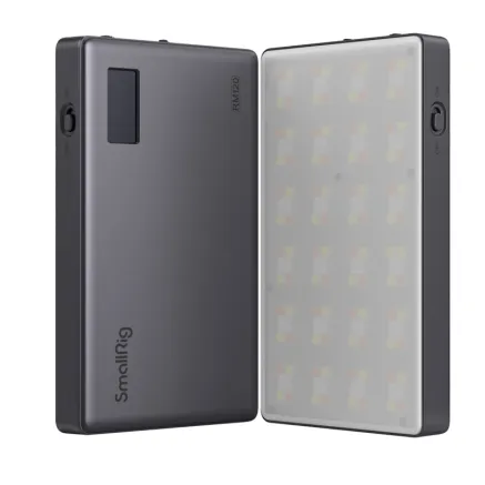 SMALLRIG 3808 RGB Video gaisamas lukturis RM120 ar ilgu akumulatora darbības