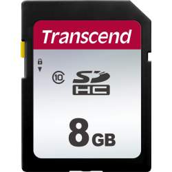 Memory Cards - TRANSCEND SILVER 300S SD UHS-I U3 CLASS10 8GB TS8GSDC300S - quick order from manufacturer