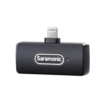 Беспроводные петличные микрофоны - Saramonic Blink100 B3 wireless audio transmission kit (RXDI + TX) for Lightning iPhone - быст