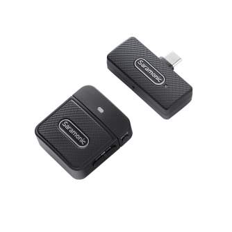 Wireless Lavalier Microphones - Saramonic Blink100 B5 wireless audio transmission kit (RXUC + TX) for USB-C Android & iPhone 15 - quick order from manufacturer