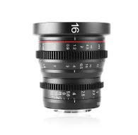 CINEMA Video objektīvi - Objektīvs Meike MK-16mm T2.2 MFT (Micro 4/3) - ātri pasūtīt no ražotājaCINEMA Video objektīvi - Objektīvs Meike MK-16mm T2.2 MFT (Micro 4/3) - ātri pasūtīt no ražotāja