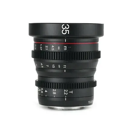 Meike MK 35mm T2.2 Micro 4/3 Mount MK 3522T MFT