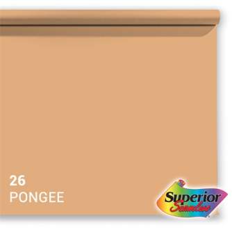 Backgrounds - Superior Achtergrond Rol Pongee (nr 26) 2.72m x 11m P111426 - buy today in store and with delivery