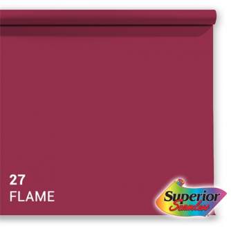 Backgrounds - Superior Background Paper 27 Flame 2.72 x 11m - quick order from manufacturer