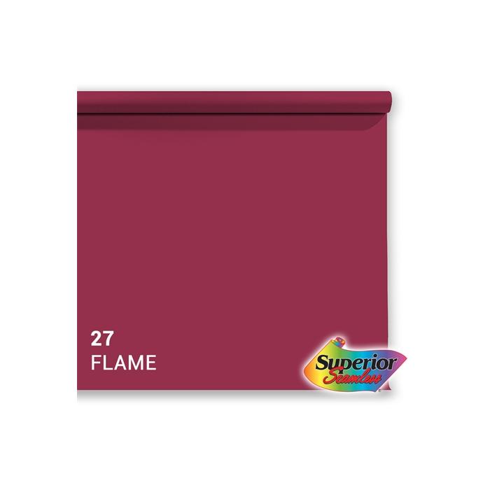 Backgrounds - Superior Background Paper 27 Flame 2.72 x 11m - quick order from manufacturer