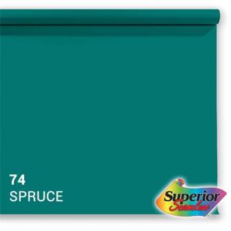 Foto foni - Superior Background Paper 74 Spruce 2.72 x 11m - perc šodien veikalā un ar piegādi