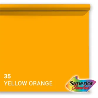 Backgrounds - Superior Achtergrond Rol Yellow Orange (nr 35) 2.72m x 11m P111435 - quick order from manufacturer