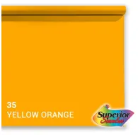 Foto foni - Superior Background Paper 35 Yellow-Orange 2.72 x 11m - ātri pasūtīt no ražotājaFoto foni - Superior Background Paper 35 Yellow-Orange 2.72 x 11m - ātri pasūtīt no ražotāja