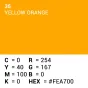 Backgrounds - Superior Achtergrond Rol Yellow Orange (nr 35) 2.72m x 11m P111435 - quick order from manufacturer