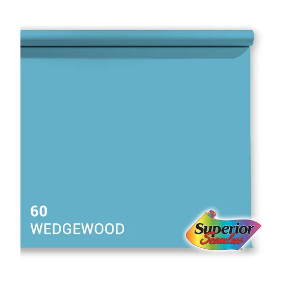 Superior Background Paper 60 Wedgewood 2.72 x 11m