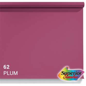 Фоны - Superior Background Paper 62 Plum 2.72 x 11m - быстрый заказ от производителя