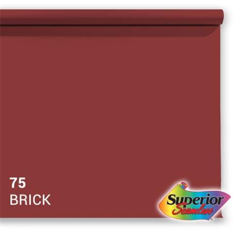 Фоны - Superior Background Paper 75 Brick 2.72 x 11m - купить сегодня в магазине и с доставкой