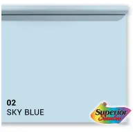 Foto foni - Superior Background Paper 02 Sky Blue 1.35 x 11m - ātri pasūtīt no ražotājaFoto foni - Superior Background Paper 02 Sky Blue 1.35 x 11m - ātri pasūtīt no ražotāja