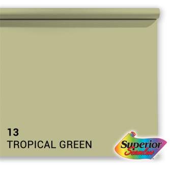 Backgrounds - Superior Background Paper 13 Tropical Green 1.35 x 11m - quick order from manufacturer
