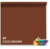Foto foni - Superior Background Paper 20 Coco Brown 1.35 x 11m - ātri pasūtīt no ražotājaFoto foni - Superior Background Paper 20 Coco Brown 1.35 x 11m - ātri pasūtīt no ražotāja
