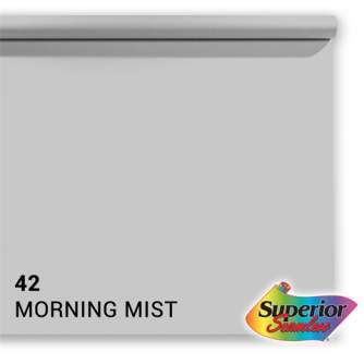 Фоны - Superior Background Paper 42 Morning Mist 1.35 x 11m - быстрый заказ от производителя