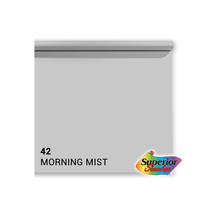 Backgrounds - Superior Background Paper 42 Morning Mist 1.35 x 11m - quick order from manufacturer
