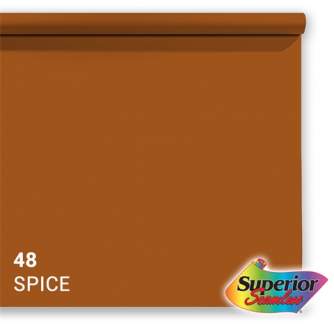 Foto foni - Superior Background Paper 48 Spice 1.35 x 11m - ātri pasūtīt no ražotāja