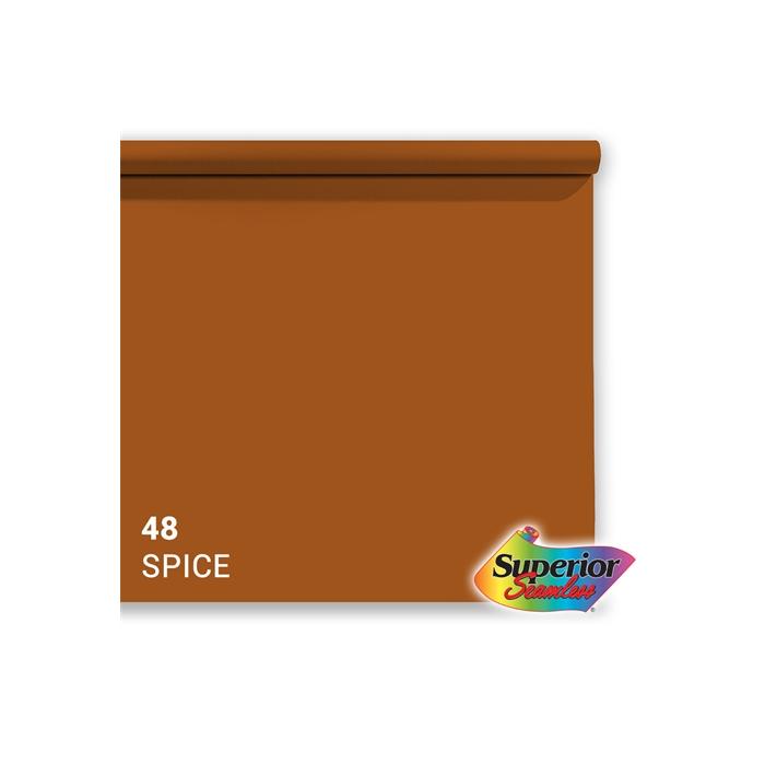 Backgrounds - Superior Background Paper 48 Spice 1.35 x 11m - quick order from manufacturer