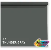 Backgrounds - Superior Background Paper 57 Thunder Grey 1.35 x 11m - quick order from manufacturerBackgrounds - Superior Background Paper 57 Thunder Grey 1.35 x 11m - quick order from manufacturer