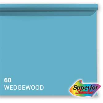 Foto foni - Superior Background Paper 60 Wedgewood 1.35 x 11m - ātri pasūtīt no ražotāja