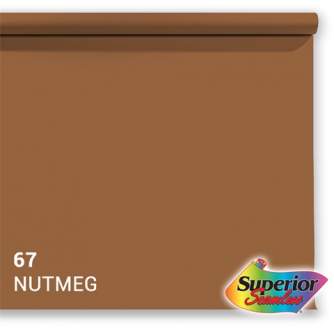 Backgrounds - Superior Background Paper 67 Nutmeg 1.35 x 11m - quick order from manufacturer