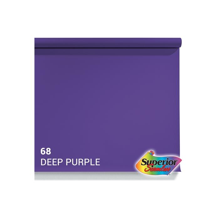 Backgrounds - Superior Background Paper 68 Deep Purple 1.35 x 11m - quick order from manufacturer
