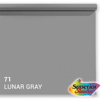 Foto foni - Superior Background Paper 71 Lunar Gray 1.35 x 11m - ātri pasūtīt no ražotāja